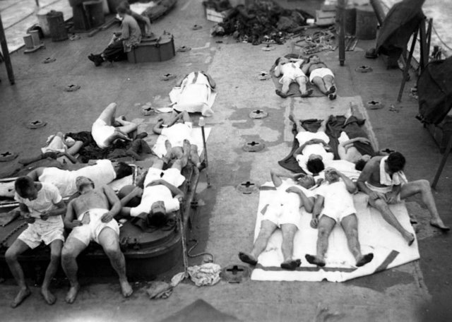 Supervivientes del USS Indianápolis