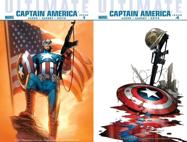 Ultimate Captain America #1-4 (2011) + Annual (2008) Complete
