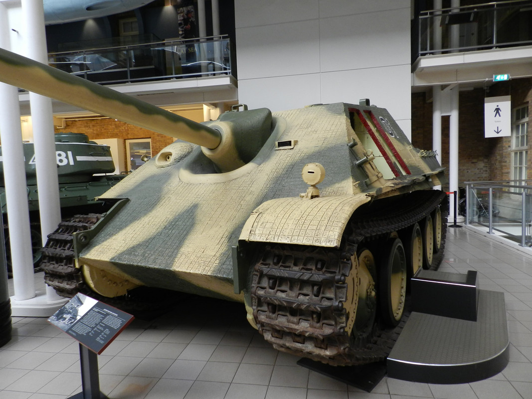 Interior y exterior de un Jagdpanther