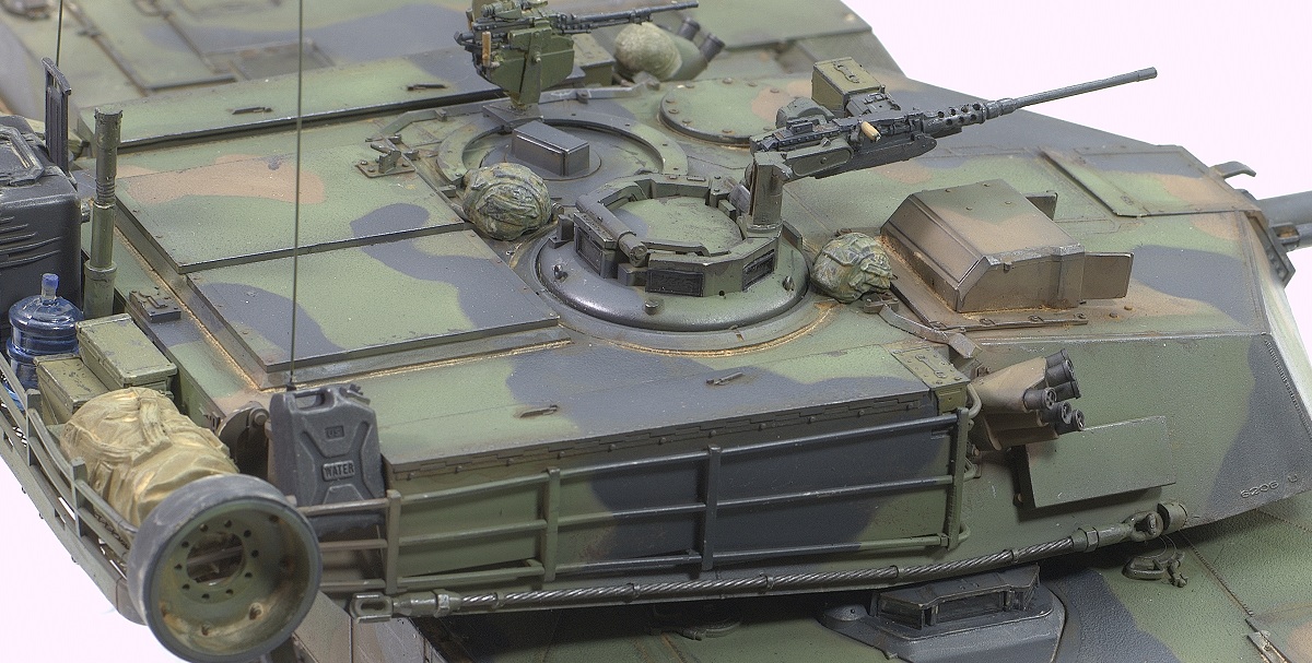Abrams M1A1 Rye Field Model 1/35 Image