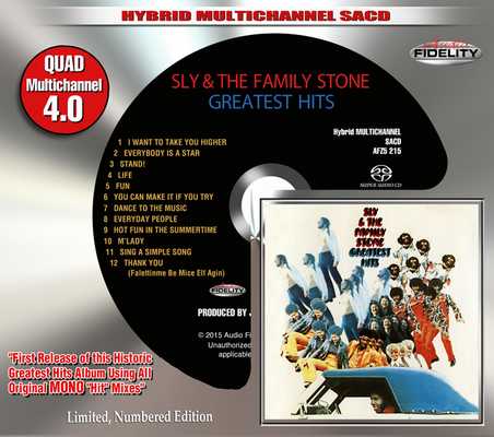 Sly & The Family Stone - Greatest Hits (1970) [2015, Audio Fidelity Remaster, CD-Layer + Hi-Res SACD Rip]
