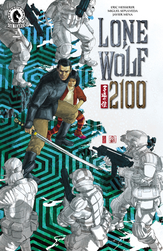 Lone Wolf 2100 - Chase the Setting Sun #1-4 (2016) Complete