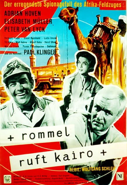 Cartel de Rommel llama al Cairo