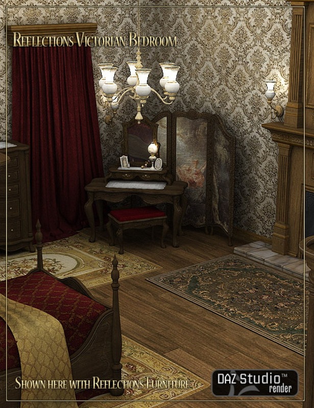 reflections victorian bedroom large