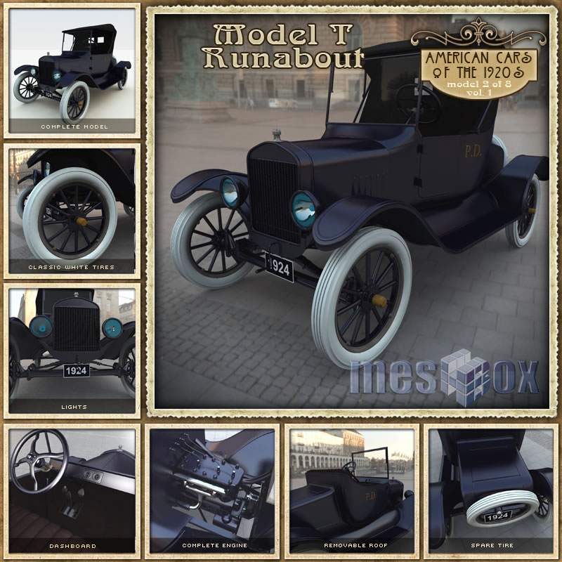 1924 Model T Runabout R2